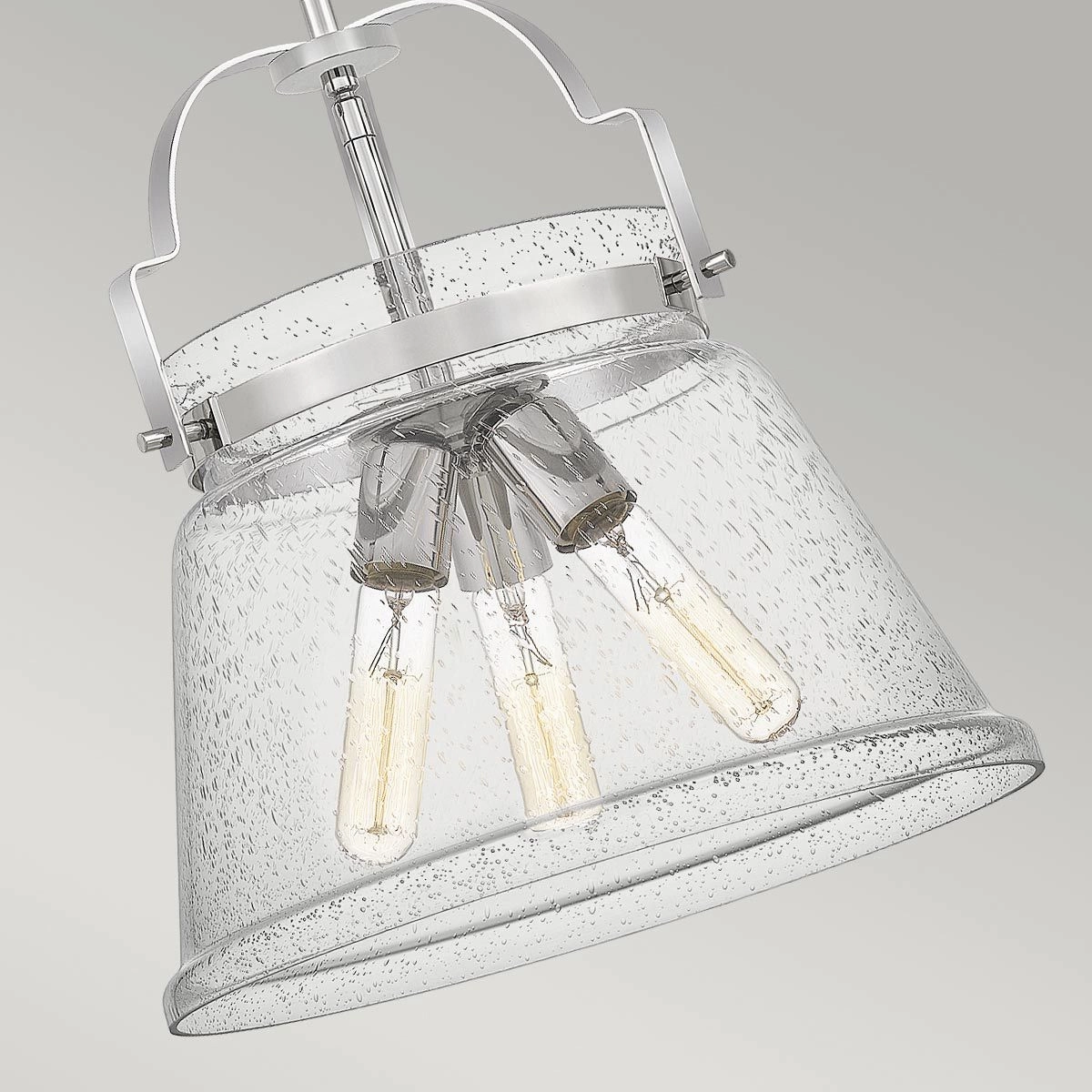 Wimberley 3 Light Polished Chrome Pendant Light