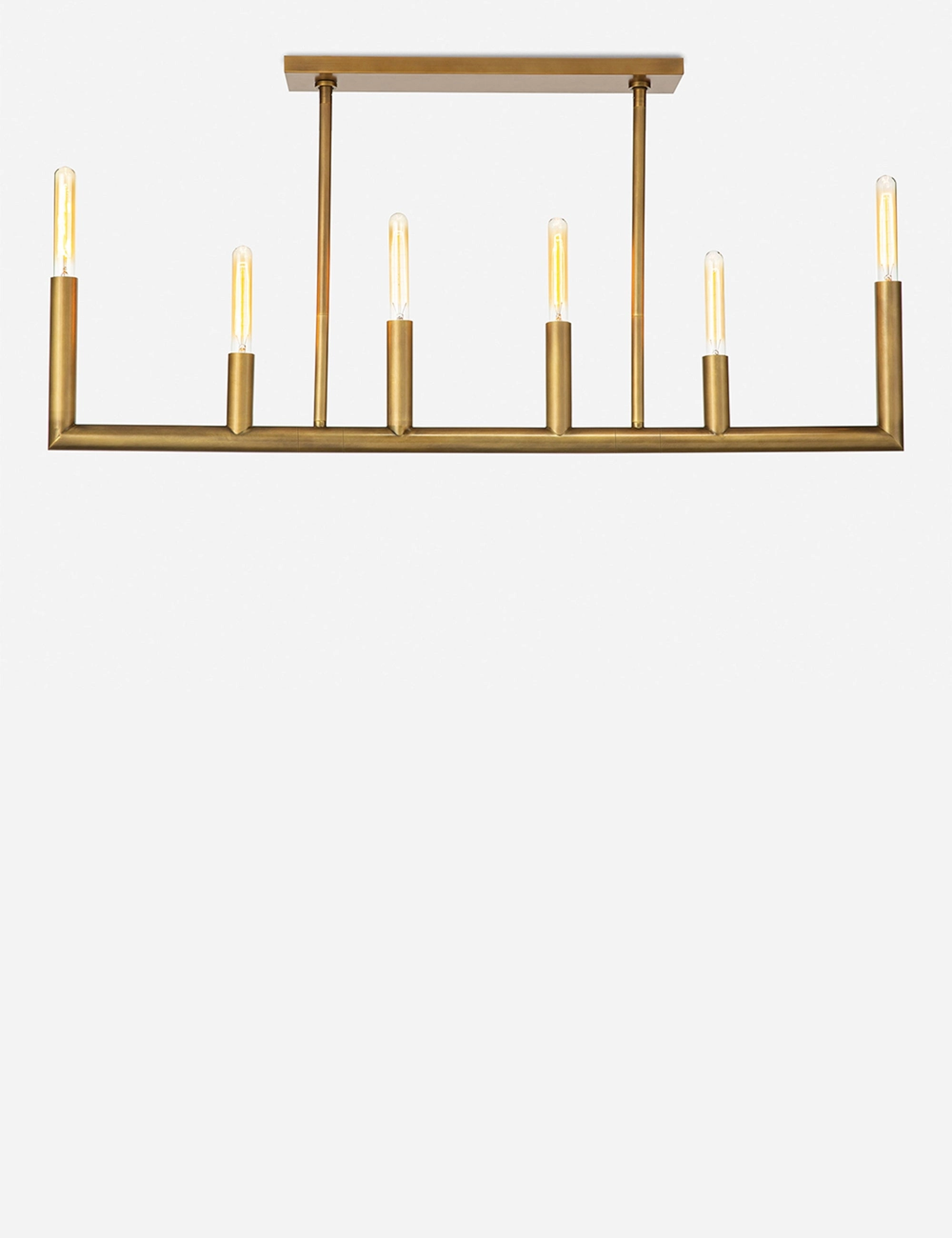 Wolfe Linear Chandelier by Regina Andrew by Regina Andrew modern floor lamp
