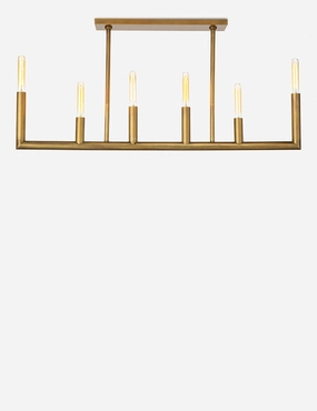 Wolfe Linear Chandelier by Regina Andrew by Regina Andrew modern floor lamp
