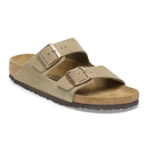 Women's Arizona Sandals In Taupe Suede
