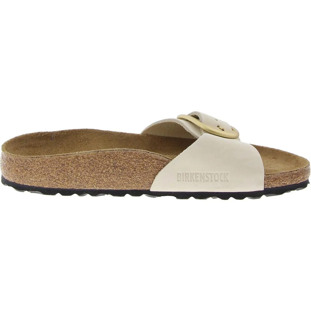 Womens Buckle Slide Sandals