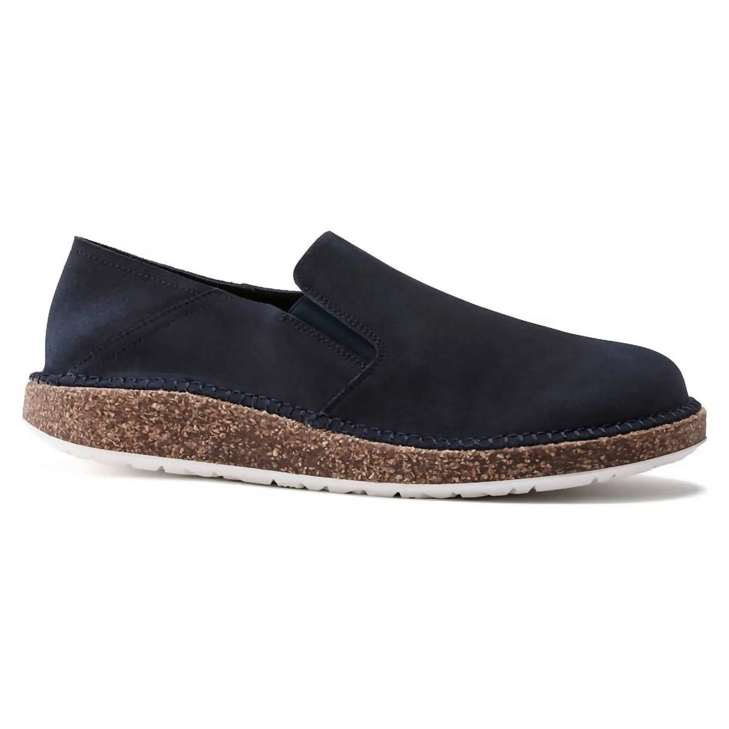 Womens Callan Suede Slip-On - Narrow Width In Navy