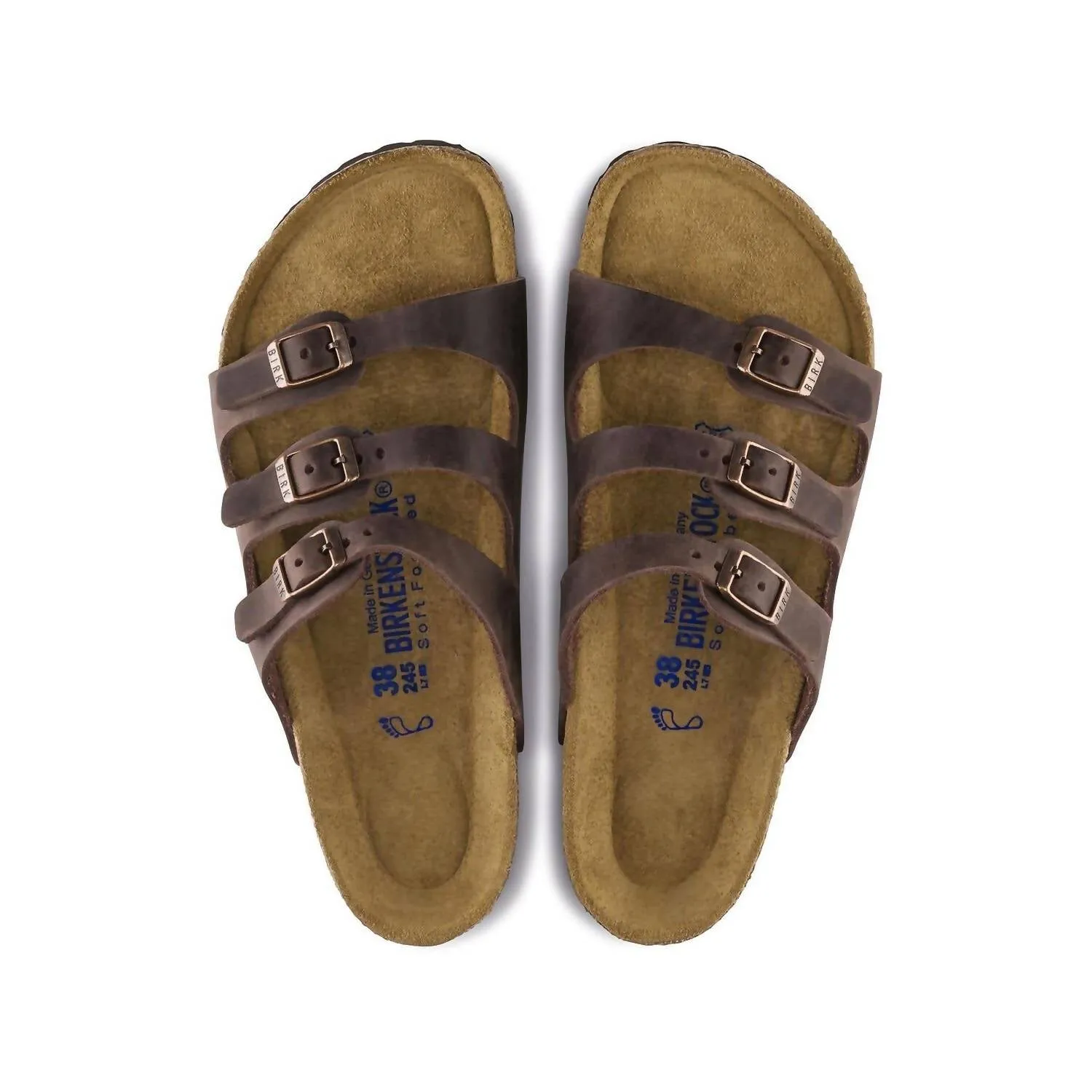 Women's Florida Soft Footbed Sandals - Regular Fit In Habana