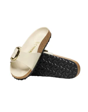 Women's Madrid Big Buckle Sandal In Ecru