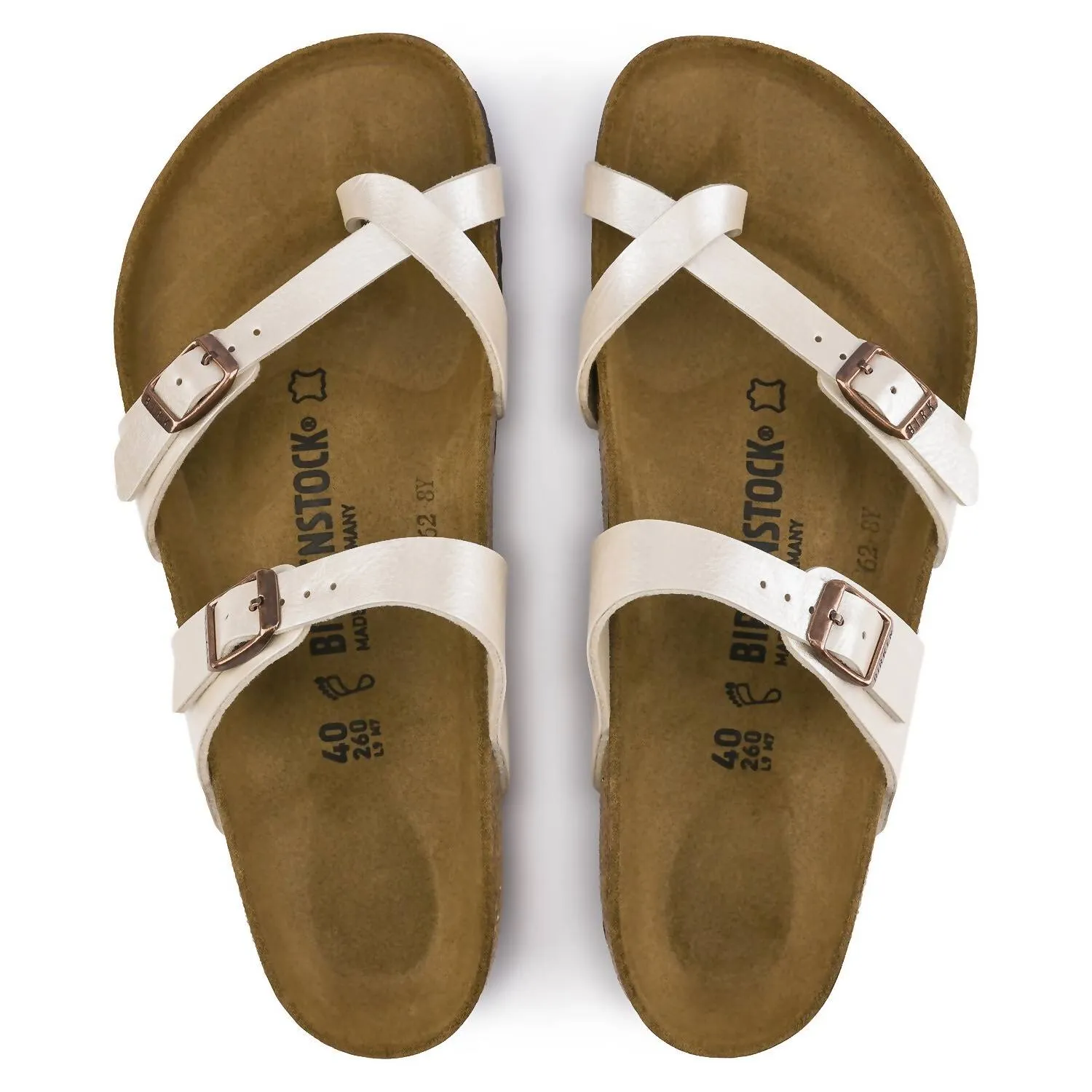 Women's Mayari Original Footbed Sandals - Regular Fit In Graceful Pearl