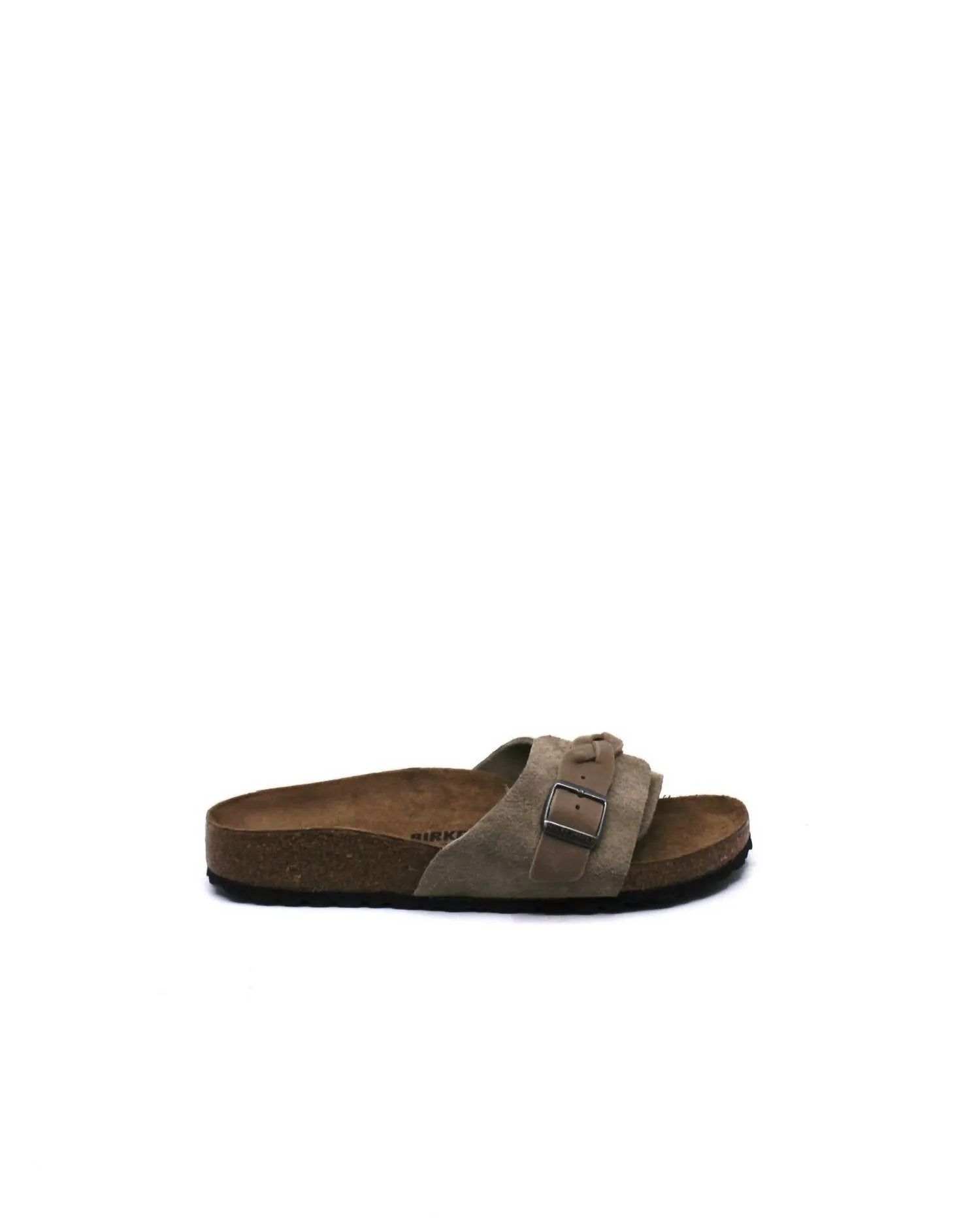 Women's Oita Braid Slip On Sandals - Narrow Width In Taupe