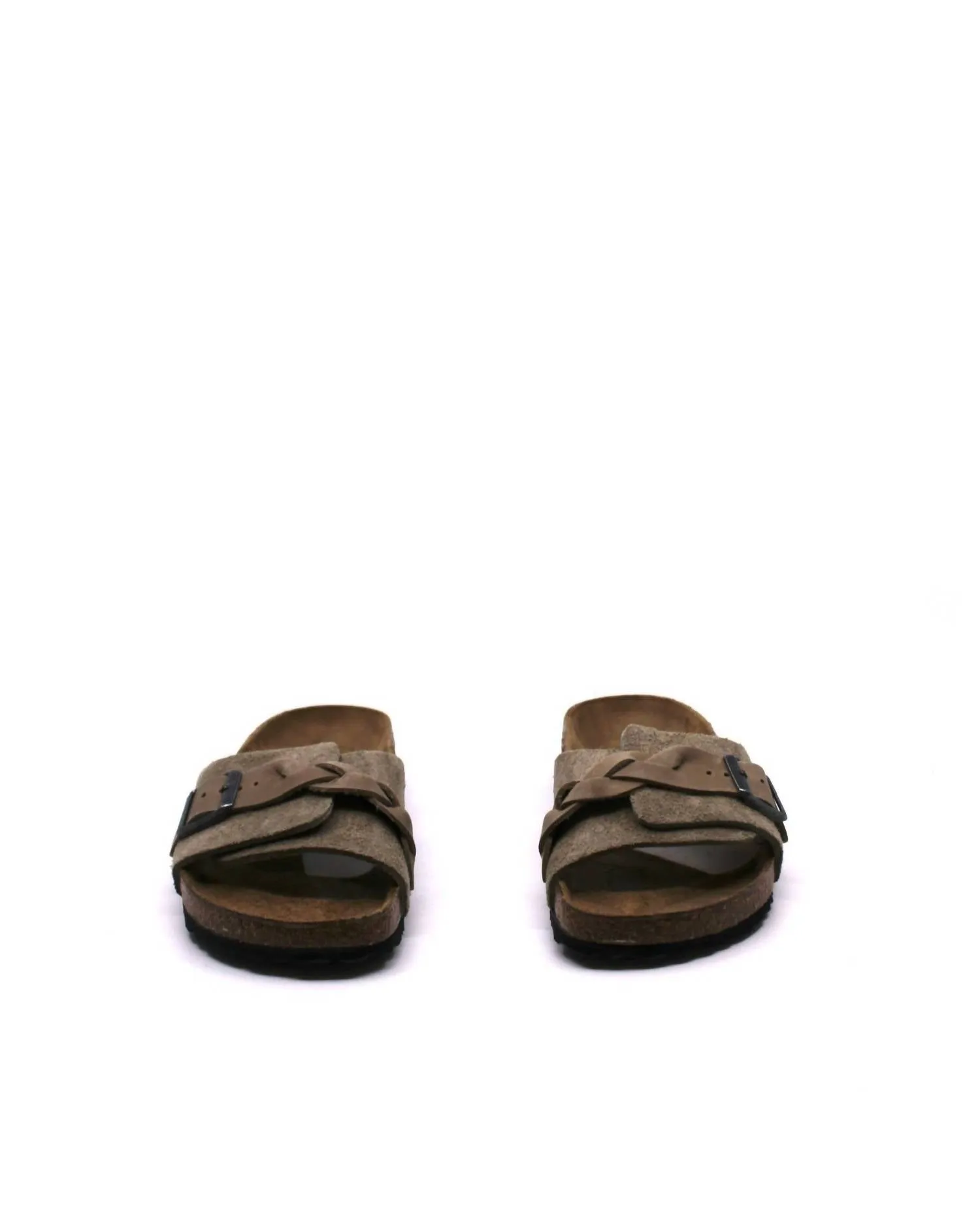 Women's Oita Braid Slip On Sandals - Narrow Width In Taupe