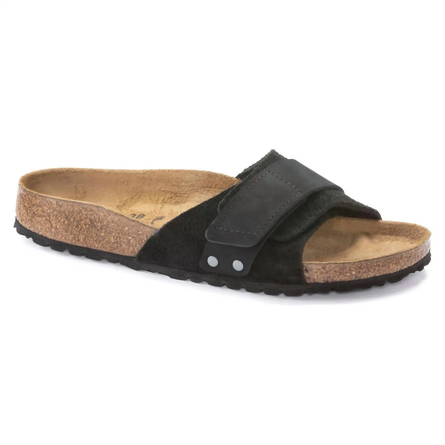 Women's Oita Suede Leather Sandal In Black