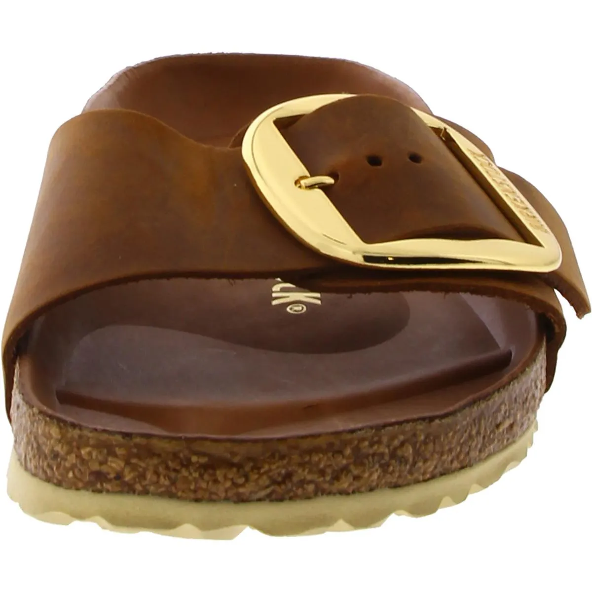 Womens Suede Adjustable Slide Sandals