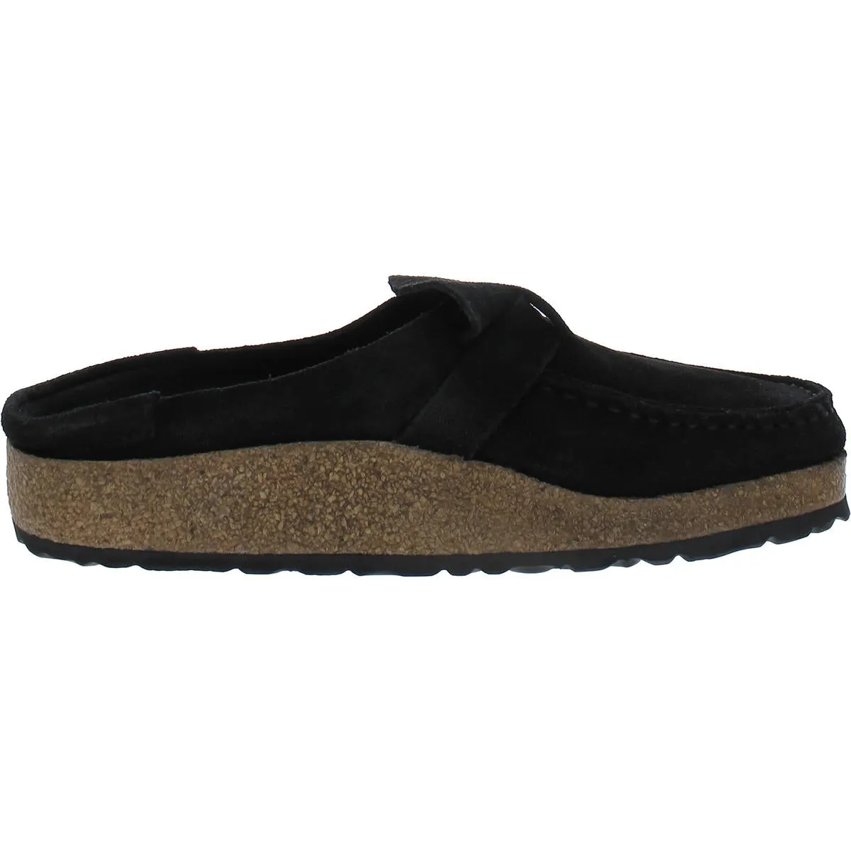 Womens Suede Slide Sandals