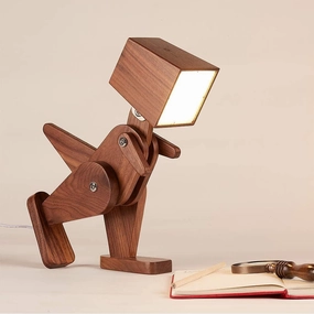 Wooden Dinosaur Shape Study Lamp decorative ceiling fixture