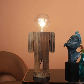 Wooden Table Lamp  Natural Wood decorative ceiling fixture