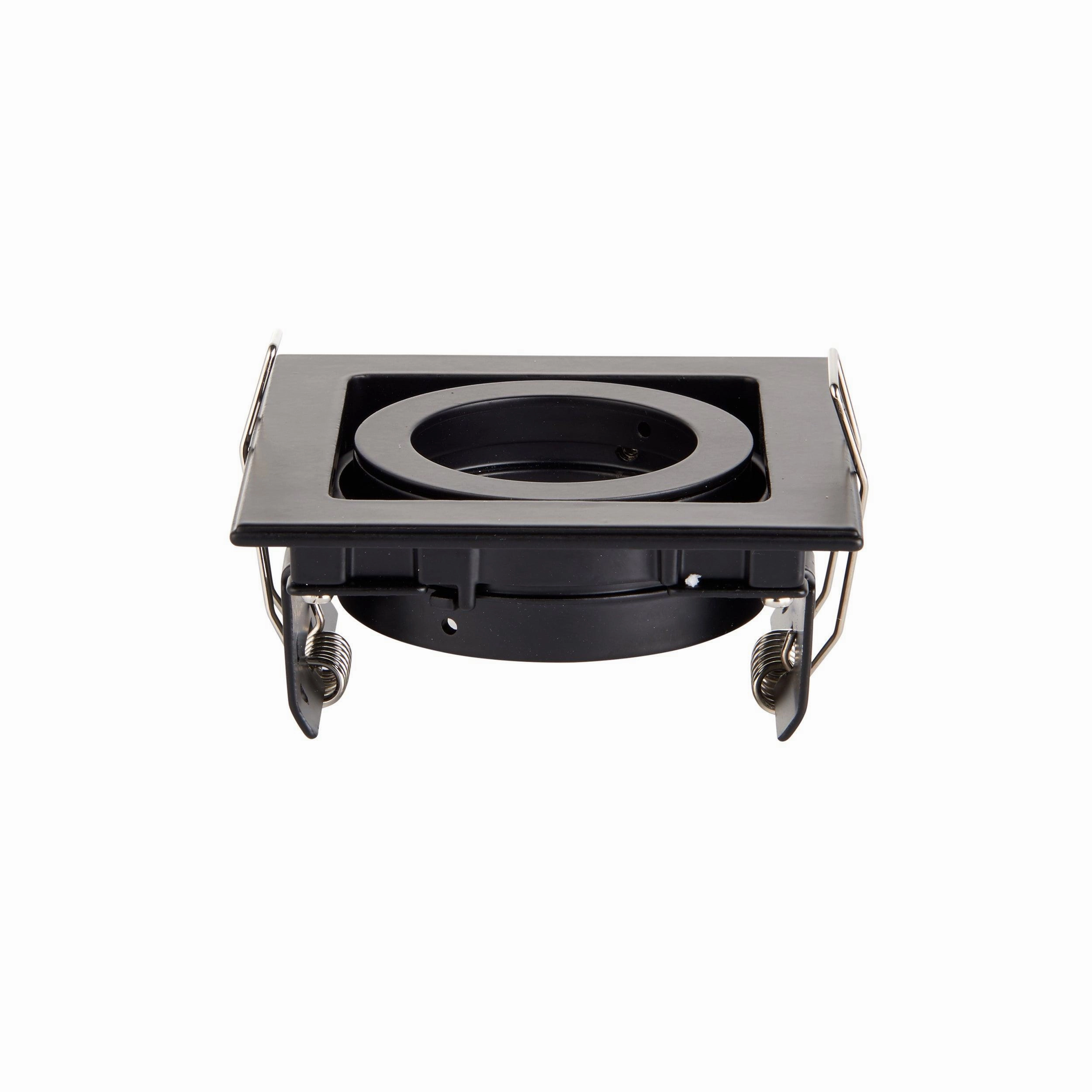 Xeno Black Recessed Tilt Ceiling LIght