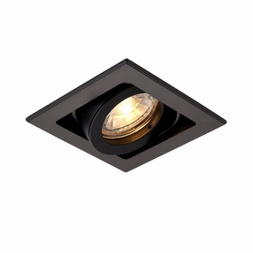 Xeno Black Recessed Tilt Ceiling LIght adjustable floor standing lamp