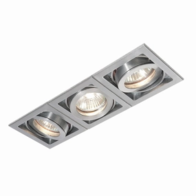 Xeno Triple Aluminium Adjustable Recessed Light 50W adjustable floor standing lamp