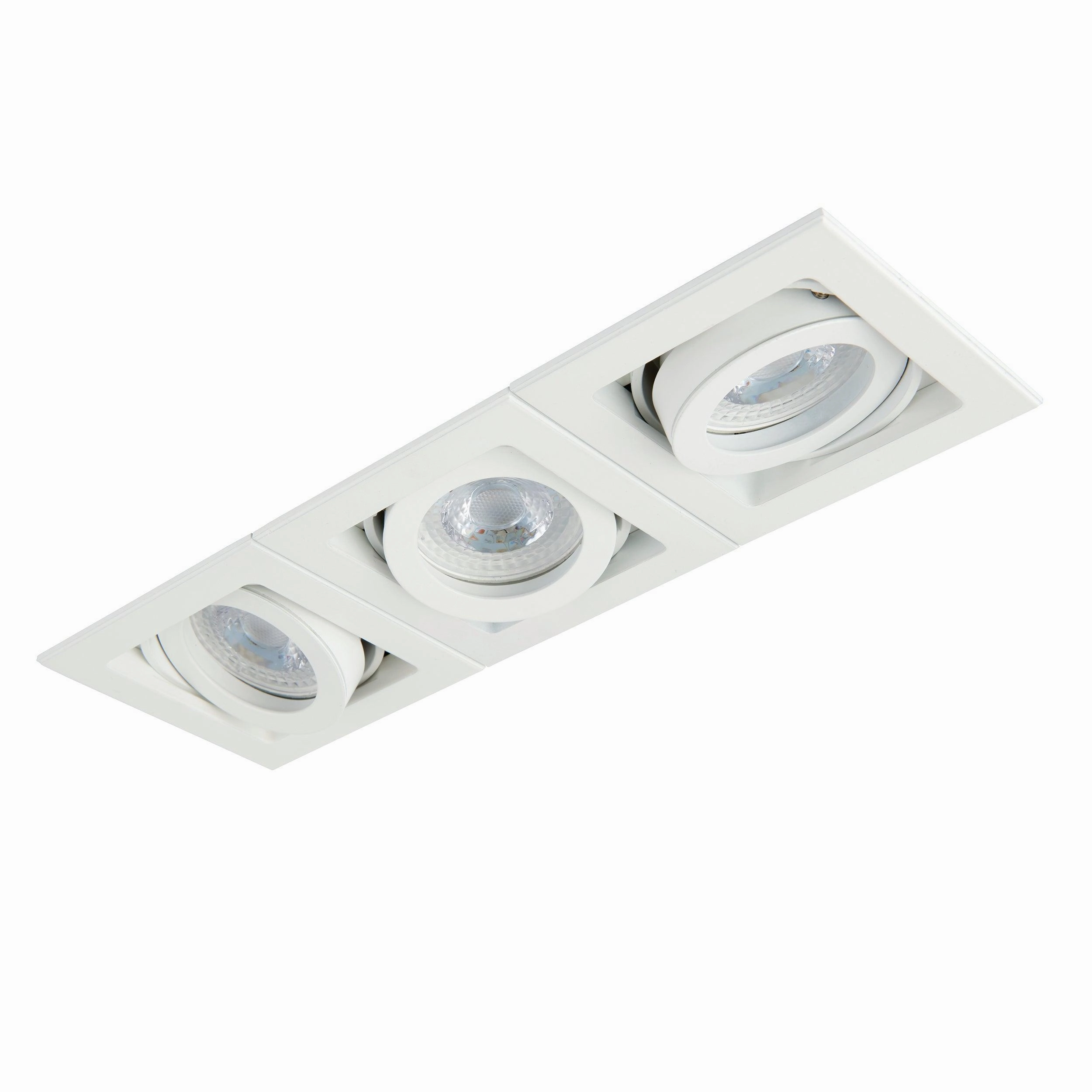 Xeno Triple White Adjustable Recessed Light 50W