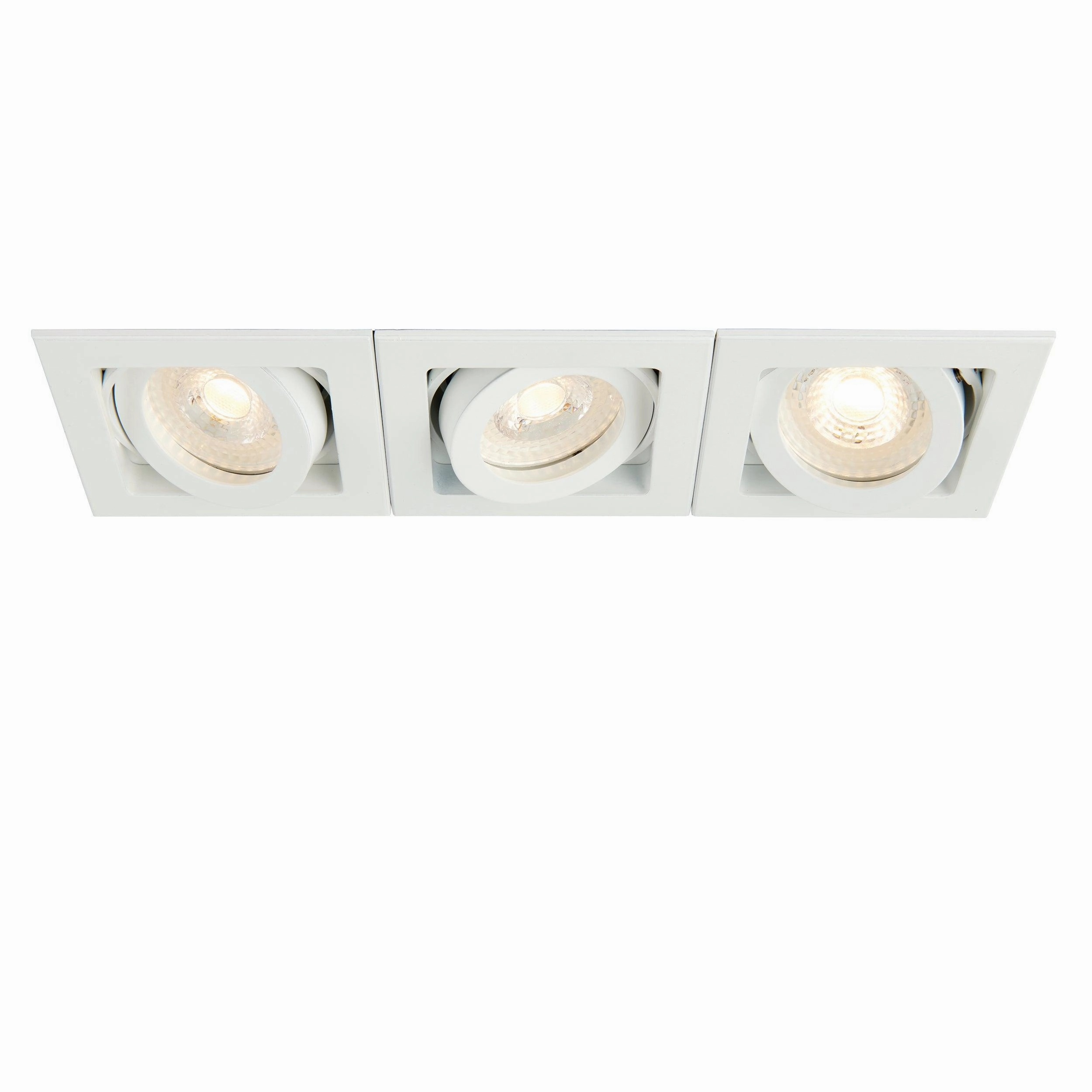 Xeno Triple White Adjustable Recessed Light 50W