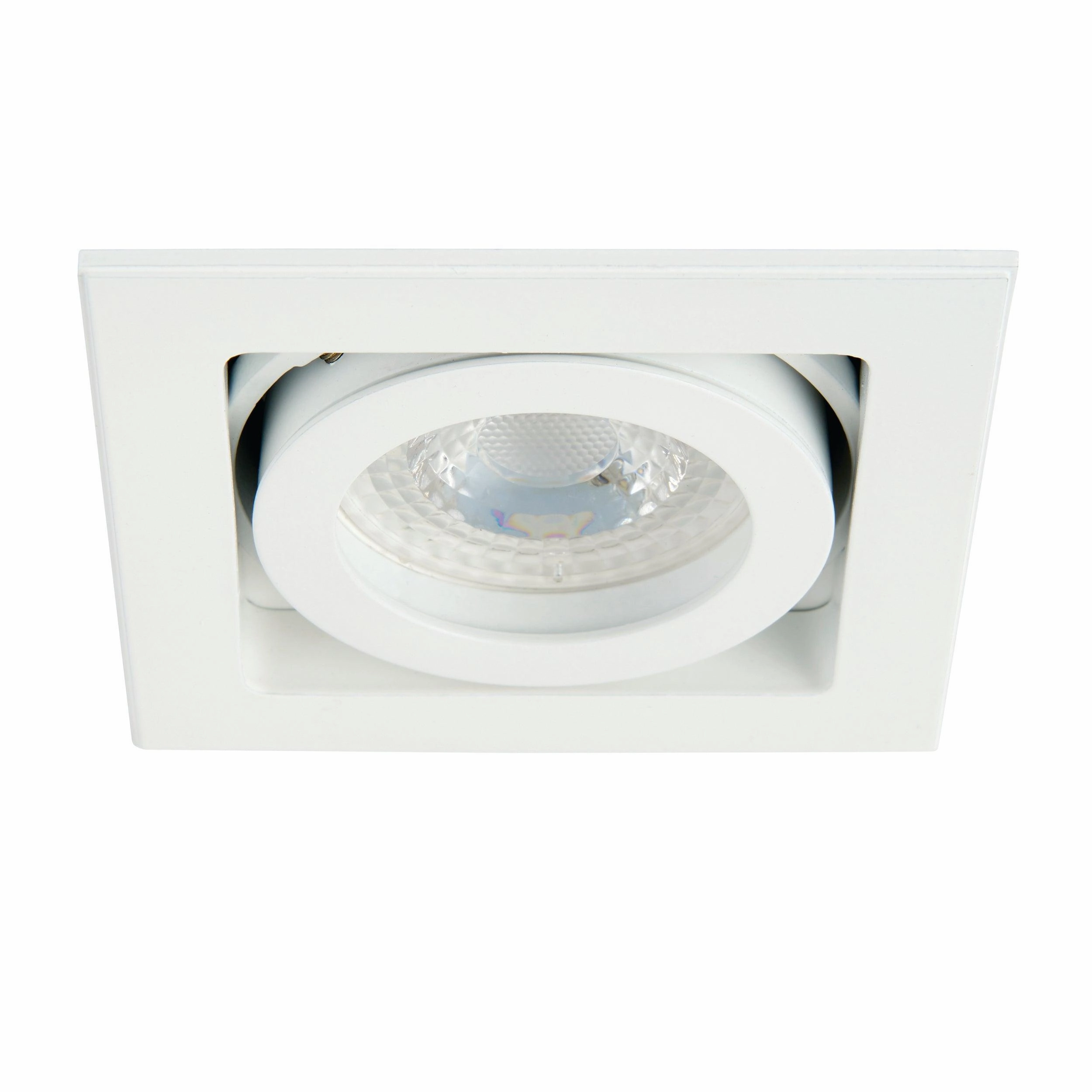 Xeno White Recessed Tilt Ceiling LIght