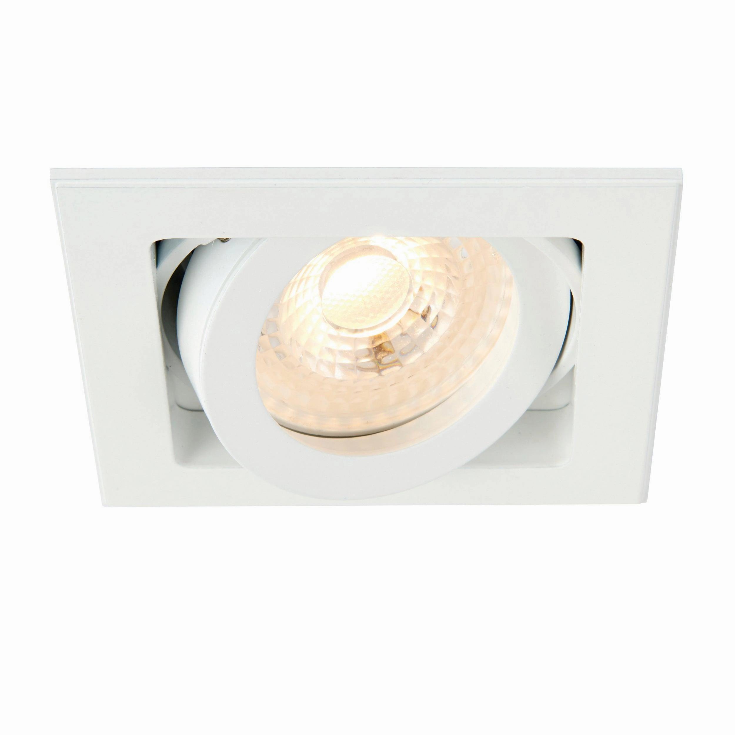 Xeno White Recessed Tilt Ceiling LIght