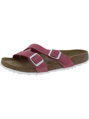 Yao Balance II Womens Nubuck Strappy Slide Sandals