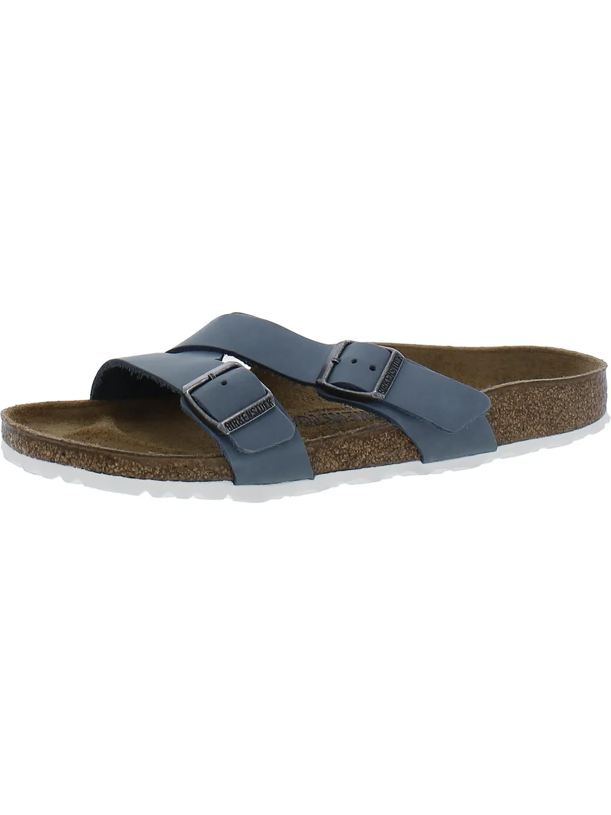 Yao Balance Womens Nubuck Strappy Slide Sandals