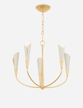 Yvette Chandelier modern floor lamp