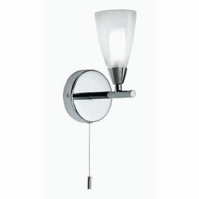 Zahira Chrome Finish Bathroom Wall Light vintage desk lamp