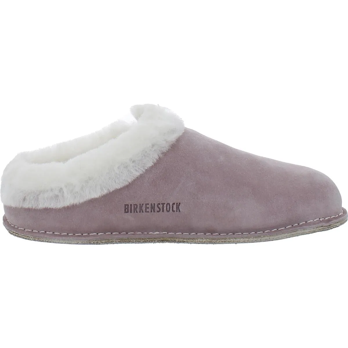 Zermatt Premium Womens Suede Shearling Slide Slippers