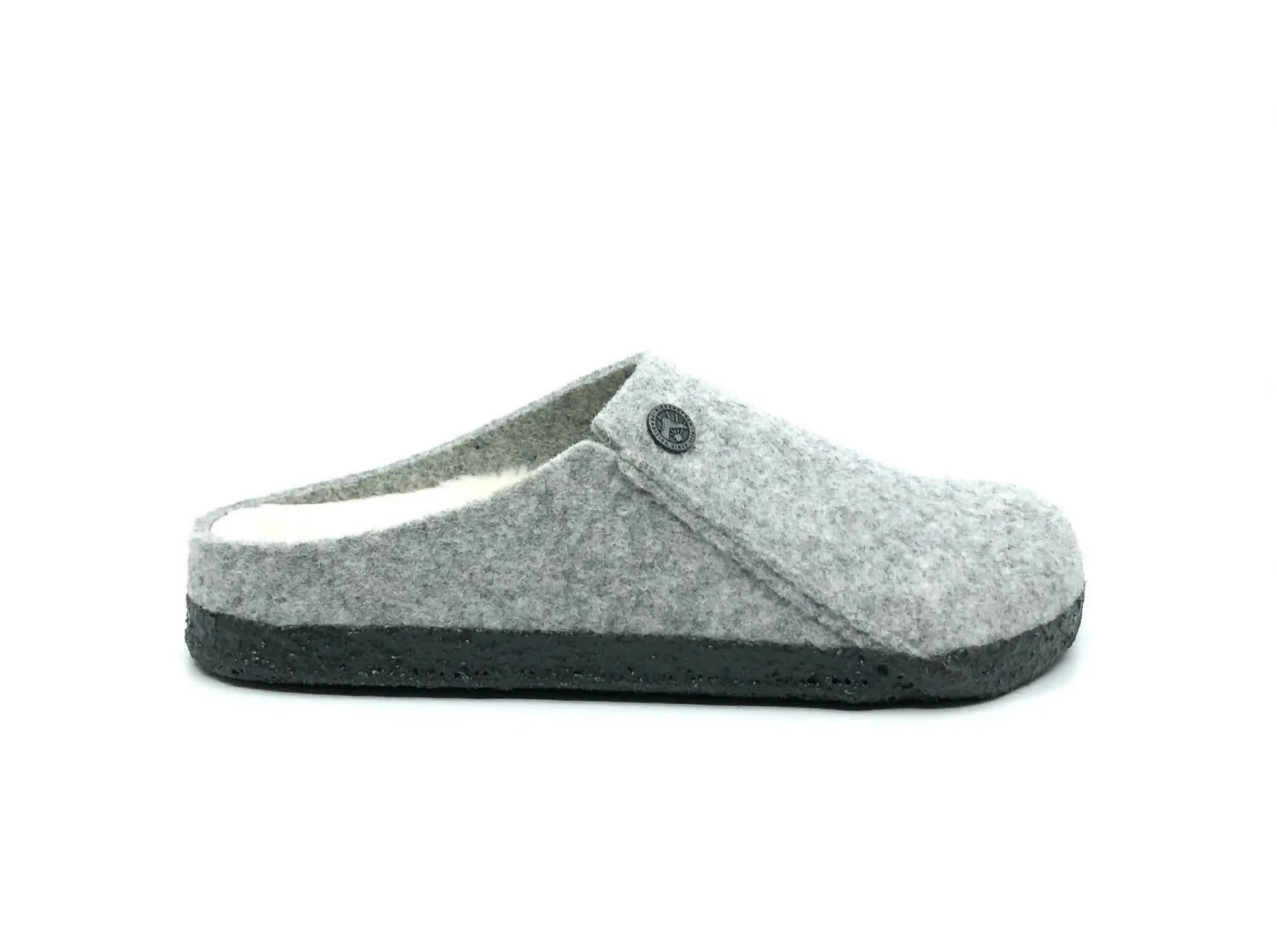 Zermatt Shearling Slipper (Narrow) In Light Gray
