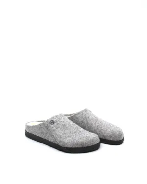 Zermatt Shearling Slipper (Narrow) In Light Gray