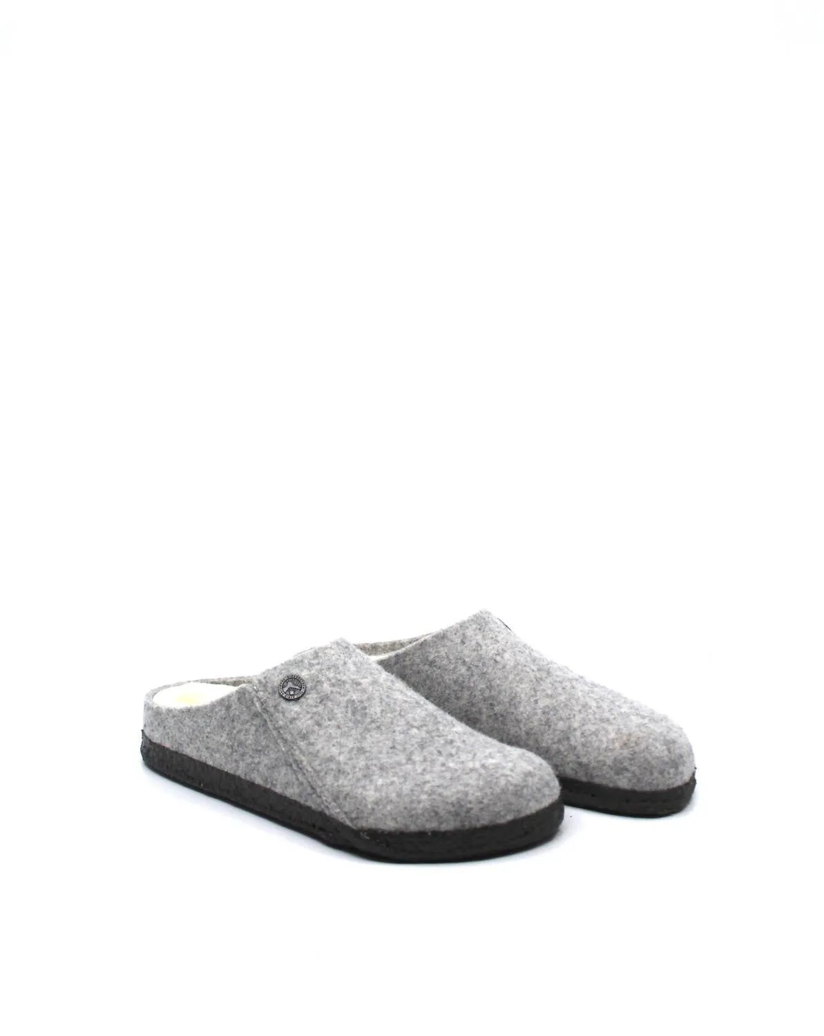 Zermatt Shearling Slipper (Narrow) In Light Gray
