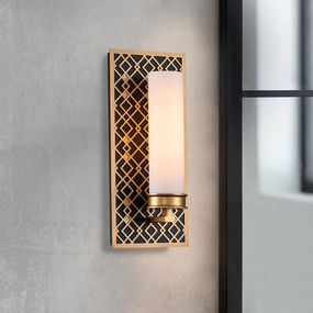 Ziggy Lacquered Gold Bathroom Wall Light vintage desk lamp