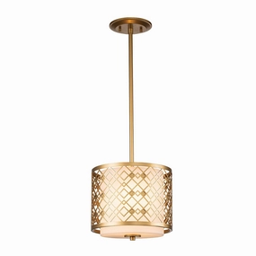Ziggy Lacquered Gold Small Ceiling Pendant Light sleek LED ceiling lamp