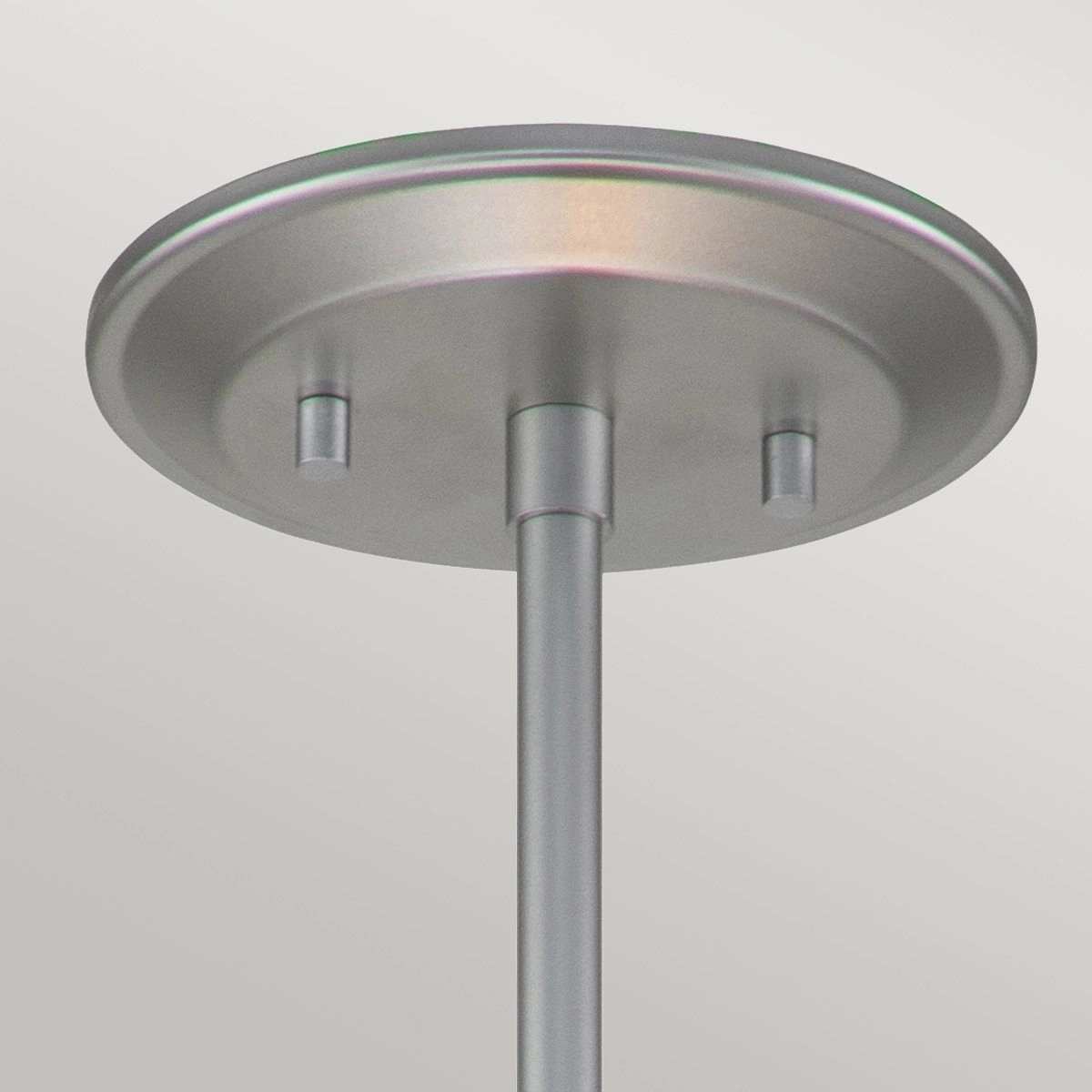 Ziggy Lacquered Silver Small Ceiling Pendant Light