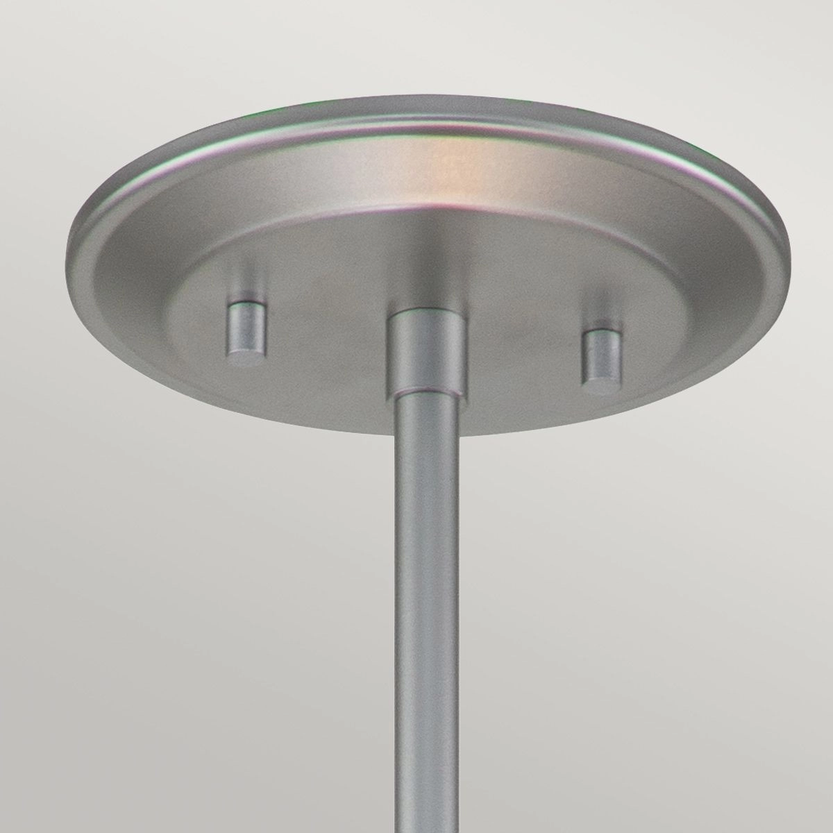 Ziggy Lacquered Silver Small Ceiling Pendant Light