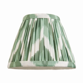 Zigzag 16cm Green Lamp Shade decorative indoor light