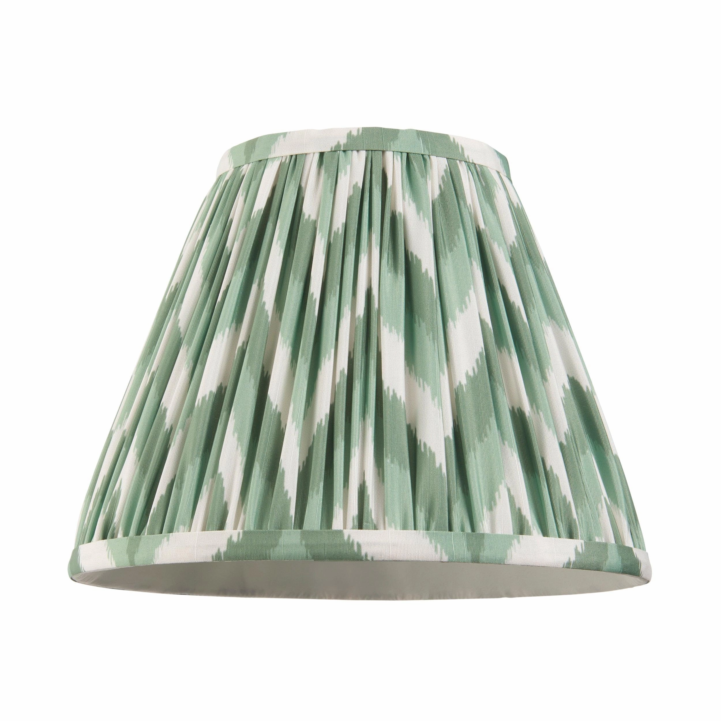 Zigzag 25cm Green Lamp Shade decorative indoor light