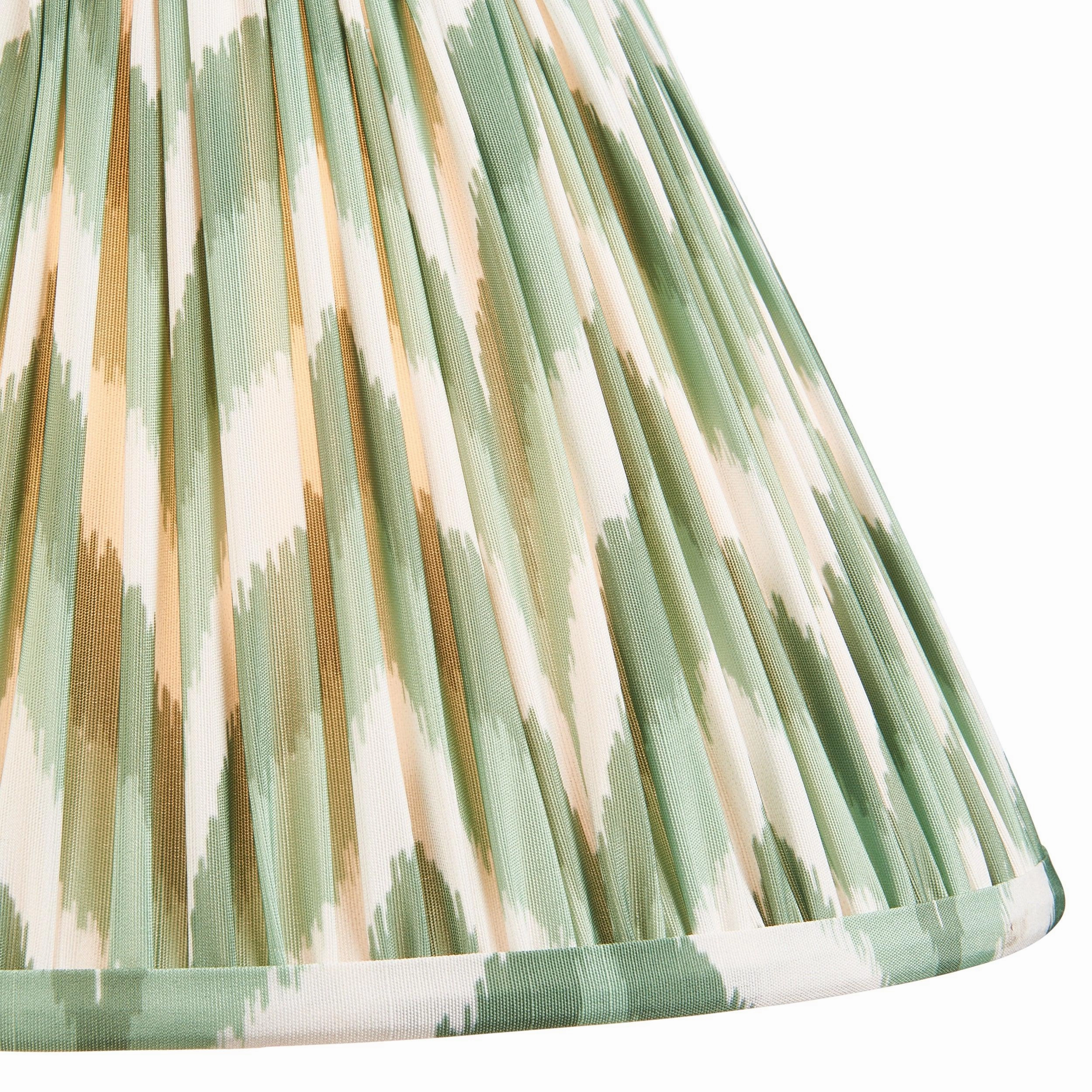 Zigzag 30cm Green Lamp Shade