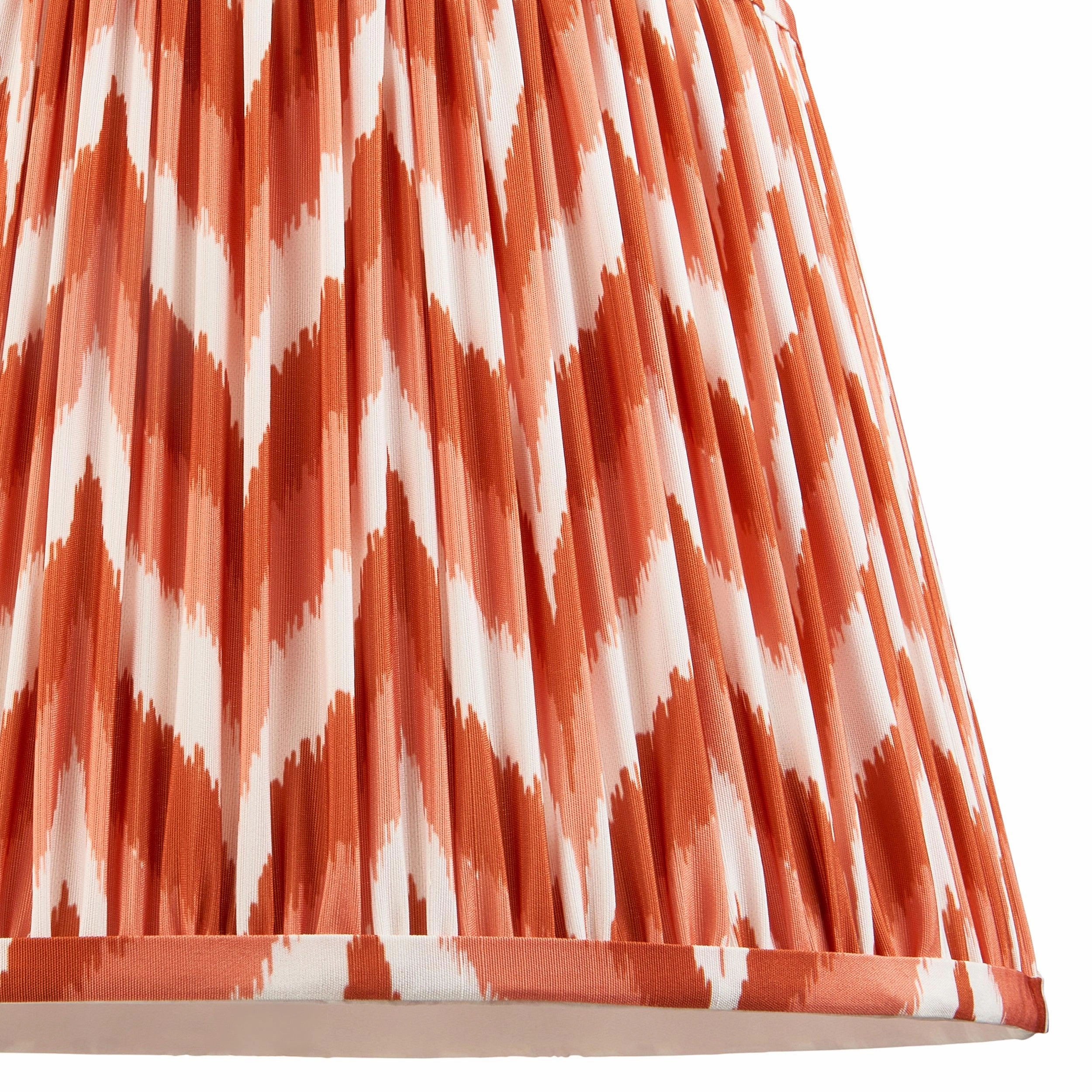 Zigzag 35cm Apricot Lamp Shade