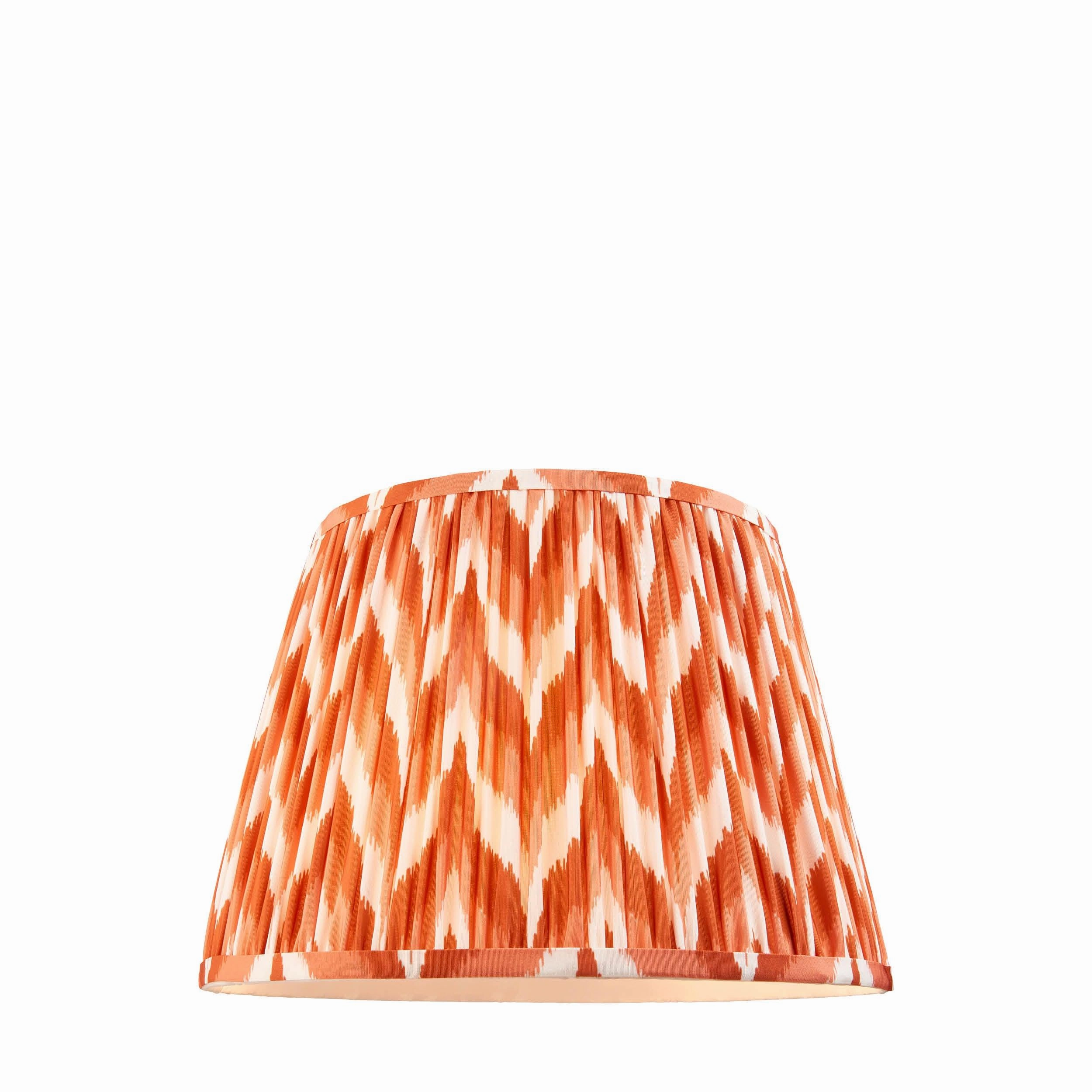 Zigzag 35cm Apricot Lamp Shade