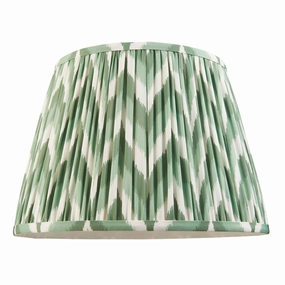 Zigzag 35cm Green Lamp Shade decorative indoor light