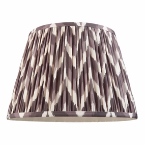 Zigzag 35cm Grey Lamp Shade decorative indoor light