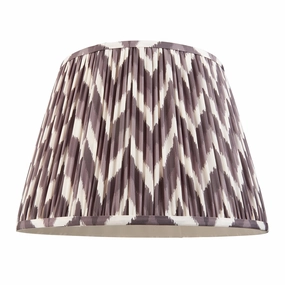 Zigzag 40cm Grey Lamp Shade decorative indoor light